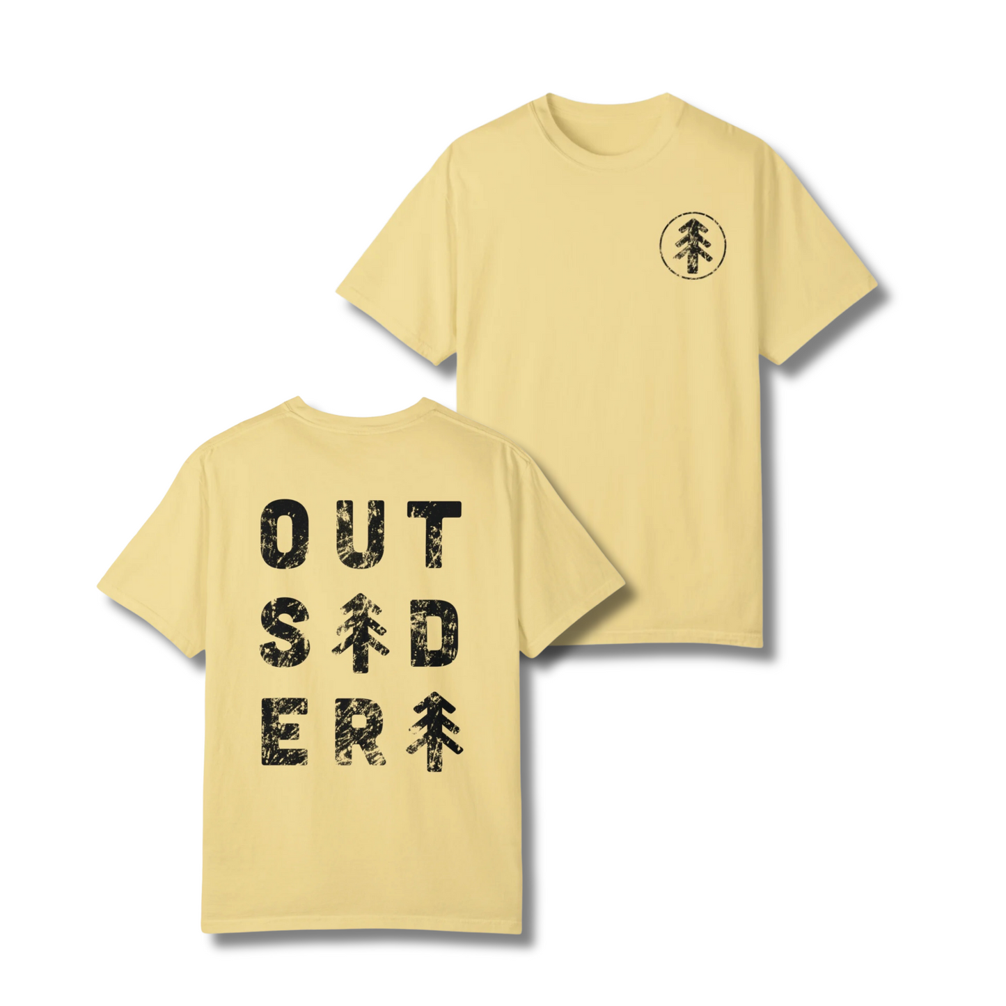 Outsider with Pine Tree Comfort Colors Unisex T-shirt