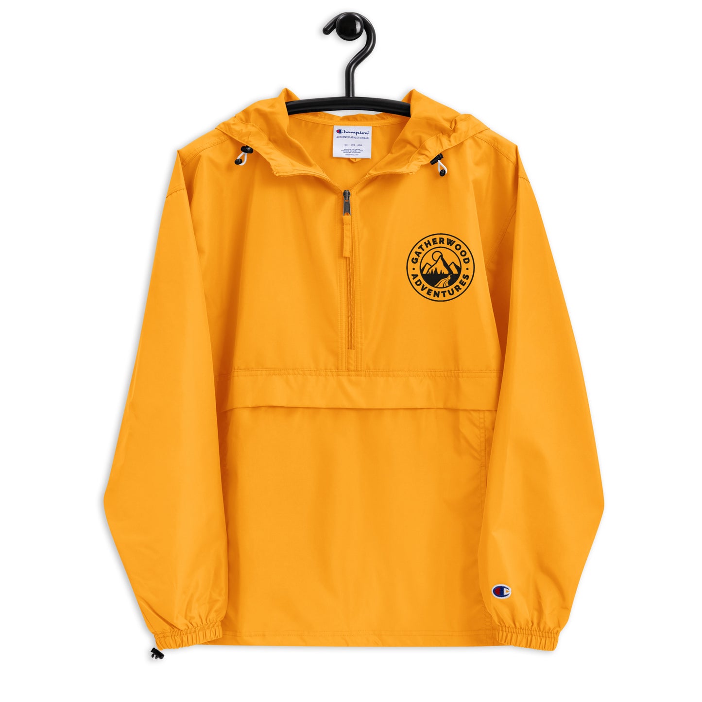Gatherwood Adventures Embroidered Champion Packable Jacket